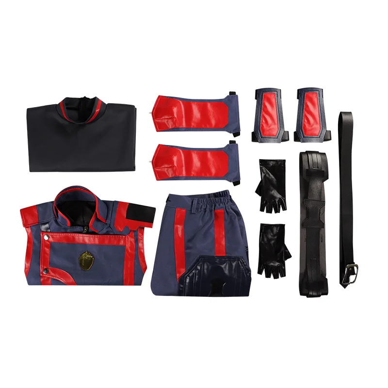 حراس المجرة المجلد. زي تنكري مكون من 3 نجوم لورد، زي فريق بيتر كويل التنكري، زي أداء تنكري كامل