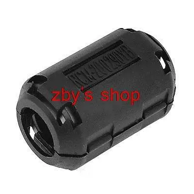10pcs Movable 13mm Inner Diameter Black Ferrite Core Ring Cable Clip UF1330B