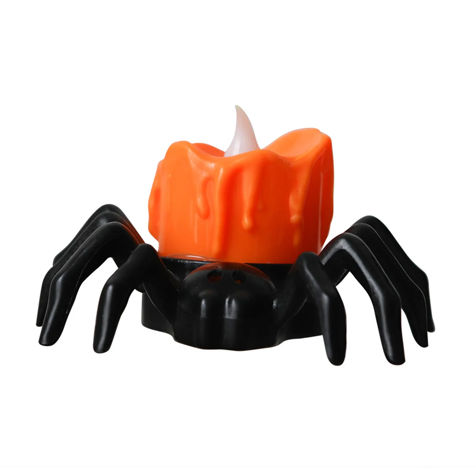 

LED Pumpkin Electronic Candle Lamp Halloween Party Supplies Decor Candles for Halloween Desktop Decor