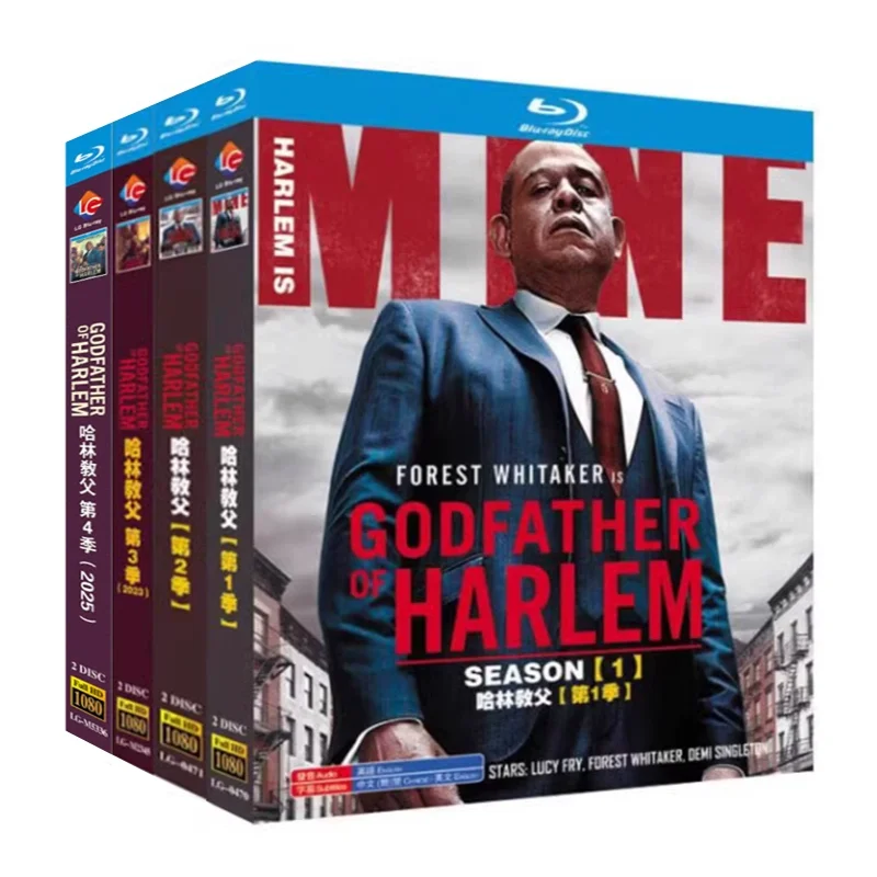 

Крёстный отец Харлема, сезоны 1-4, Blu-ray диск