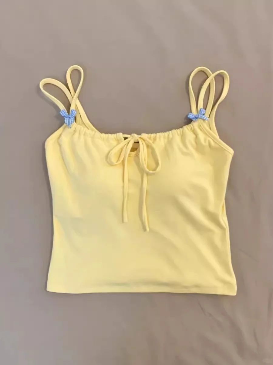 

American Style Pure Desire Spicy Girl Cross Strap Chest Pad Tube Top Women Summer Commute Versatile Gathered Sports Beautiful...