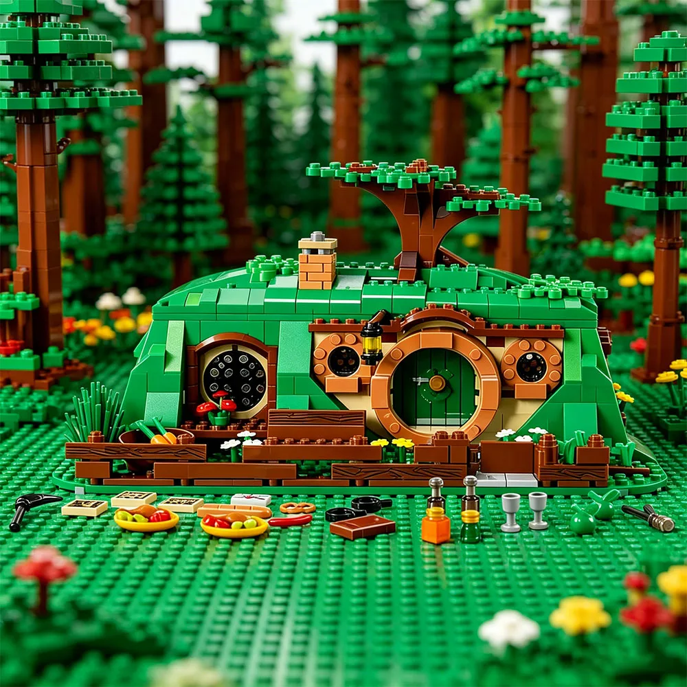 

Конструктор MOC 657 деталей: Домик на Дереве из Шир-Каунти (Властелин колец), архитектурная модель, развивающая игрушка, подарки для праздников и вечеринок