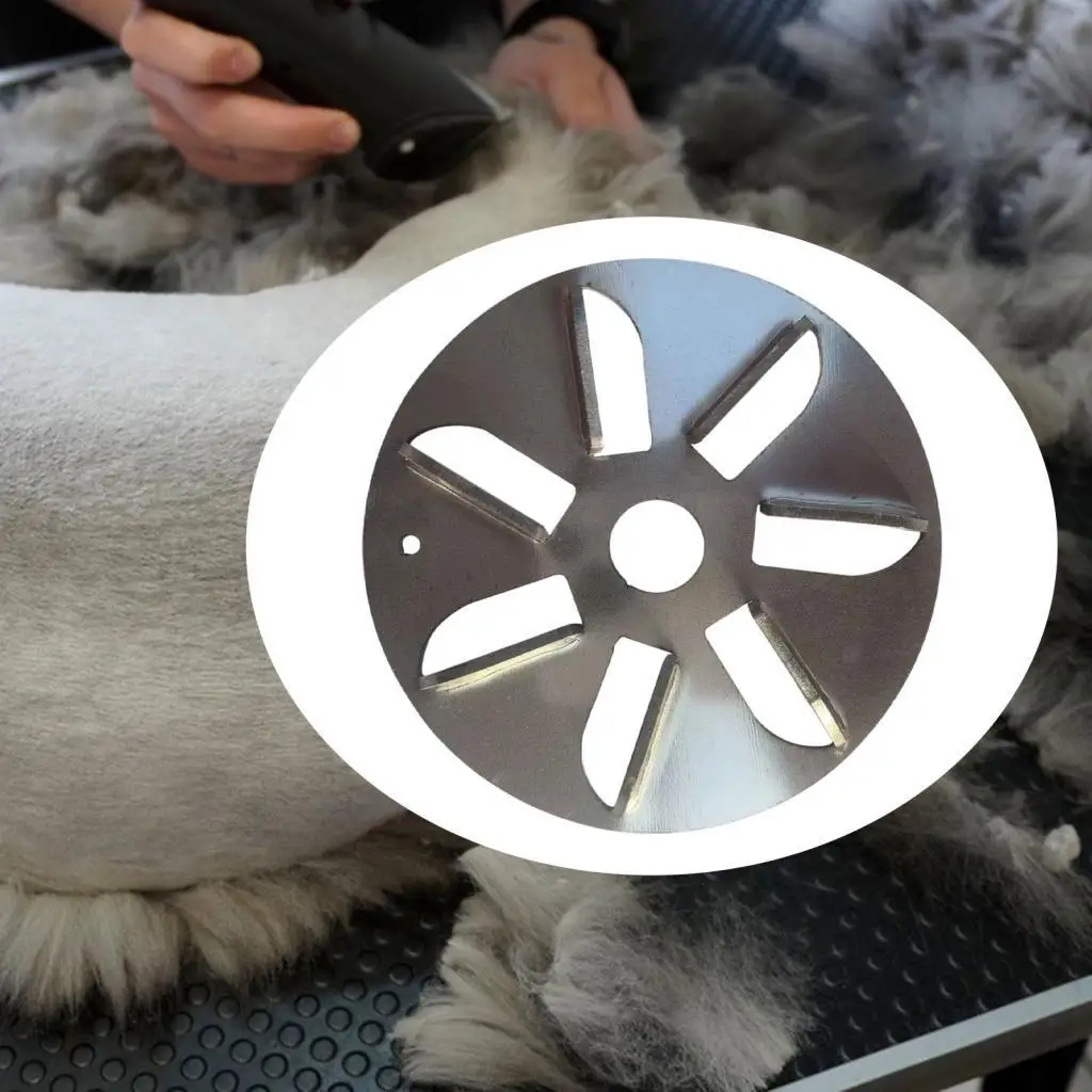Poultry Dehairing Shaving Disc Stainless Steel Hair Removal Blade for Slaughterhouse or Food Market
