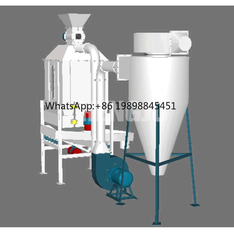 Mesin Pendingin Pakan Ternak Aliran Berlawanan Mesin Pendingin Pelet Biomassa