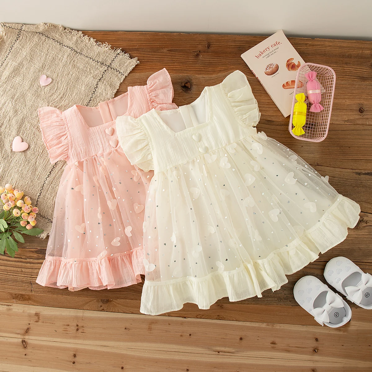 

Summer Baby Girl Dress Sequined Princess Dress Kids Tutu Costume Newborn Baby Girl Birthday Party Dress