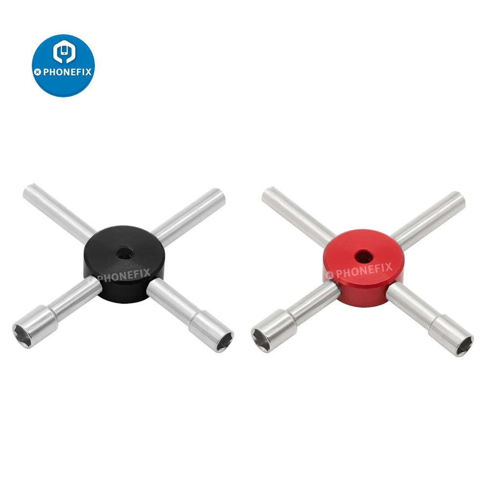 4/5.5/7/8mm nenhum punho hexágono porca soquete chave de fenda ferramentas kit para rc helicóptero do carro fixo-asa soquete chave de fenda ferramenta