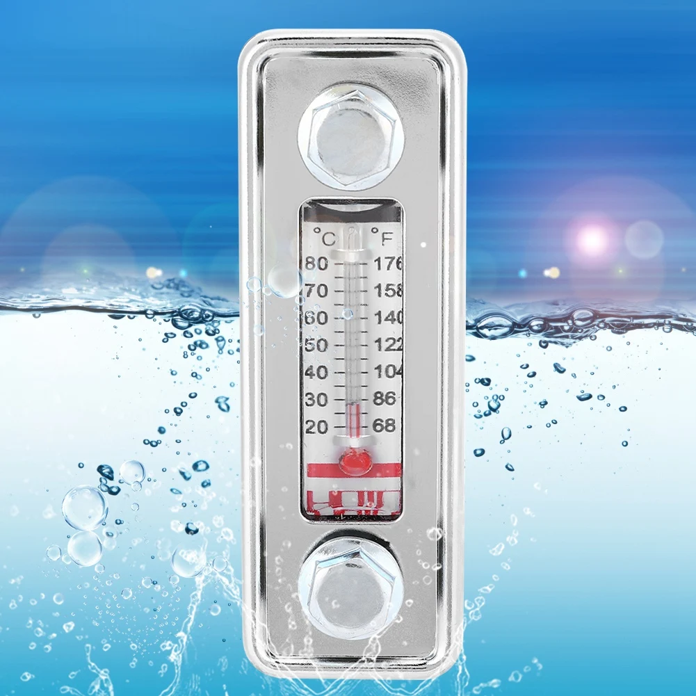 Oil Level Gauge Liquid Level Meter Oil Liquid Level Gauge Meter Transparent Intuitive Display Good Sealing Accurate Measurement