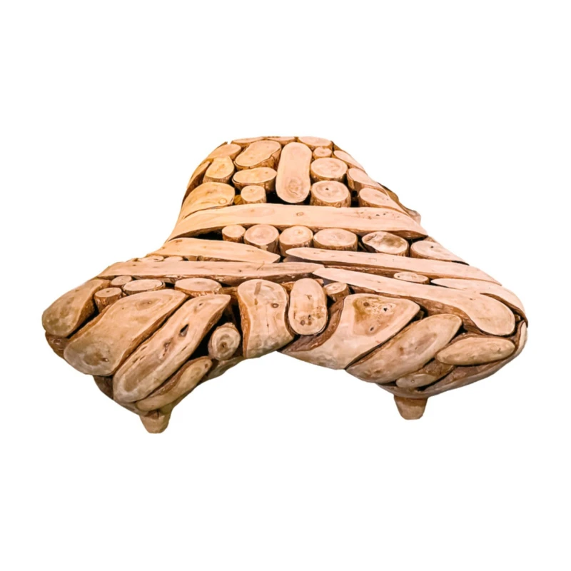 

"Adventure" Log Ornament Round Ornament Creative Handmade Art High-end Household Hotel Commercial Carving Pendulum