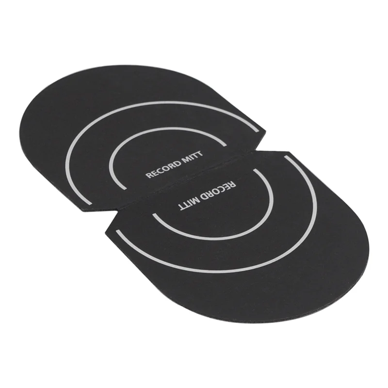 

Excellent-Record Cleaner Handler Mitt Vinyl Record Clip Disc Cleaning Protection Pad No Fingerprints For Vinyl LP Records