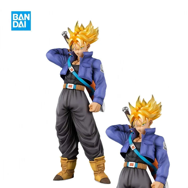 

В наличии: Оригинальная фигурка Bandai Figuarts ZERO EX Dragon Ball Z Future Trunks SS, коллекционная серия, модель для декора.