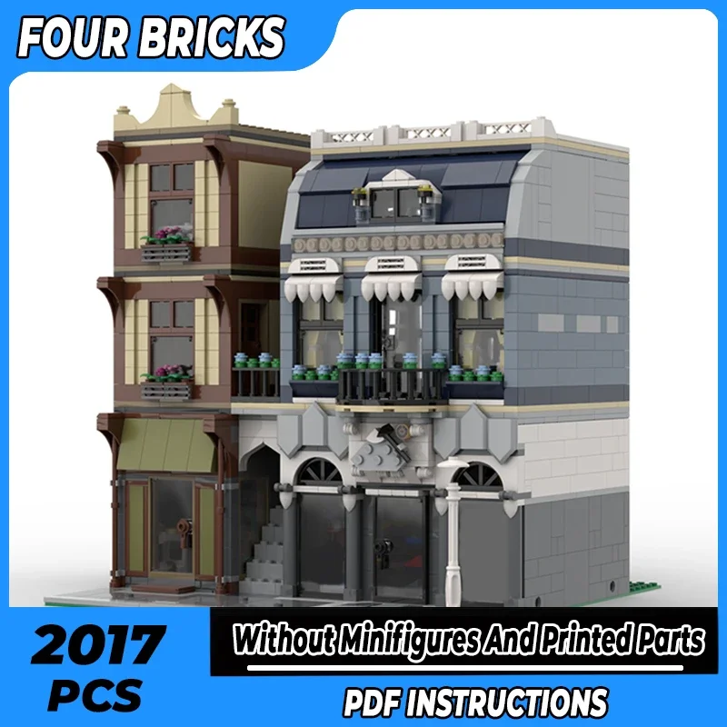 

Moc Building Bricks Street View Model Outdoor Sports Shop Technology Modular Blocks Gifts Toys For Children DIY Sets Assembly