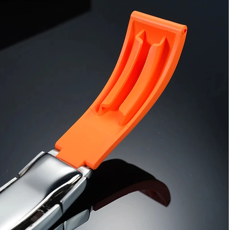 20 مللي متر حزام ساعة سيليكون ل تيودور 1958 جرين باي BB58 الحارس 39 مللي متر الهاتفي الرجال لينة مطاط مقاوم للمياه حزام الساعات سوار معصمه