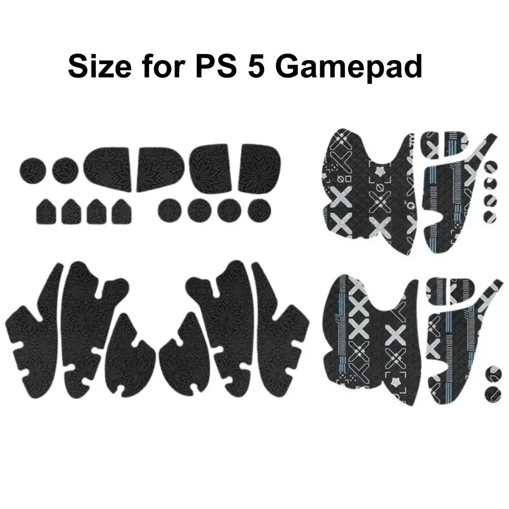 Nowe naklejki na gamepad PU, poprawiające przyczepność, ochrona, nakładka na gamepad, pyłoszczelna, łatwa aplikacja, folia na kontroler do PS5 — zdjęcie produktu 6