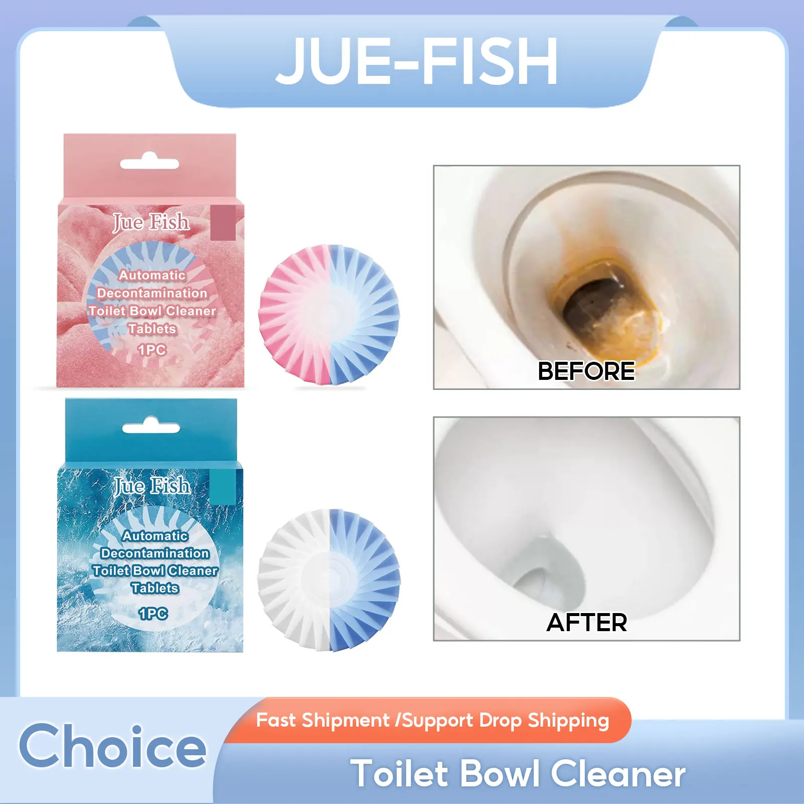 

Toilet Cleaner Tablet Effervescent Tank Stain Remover Bowl Cleaning Deodorizing UrineDecontamination Floral Toilet Cleaner Spray