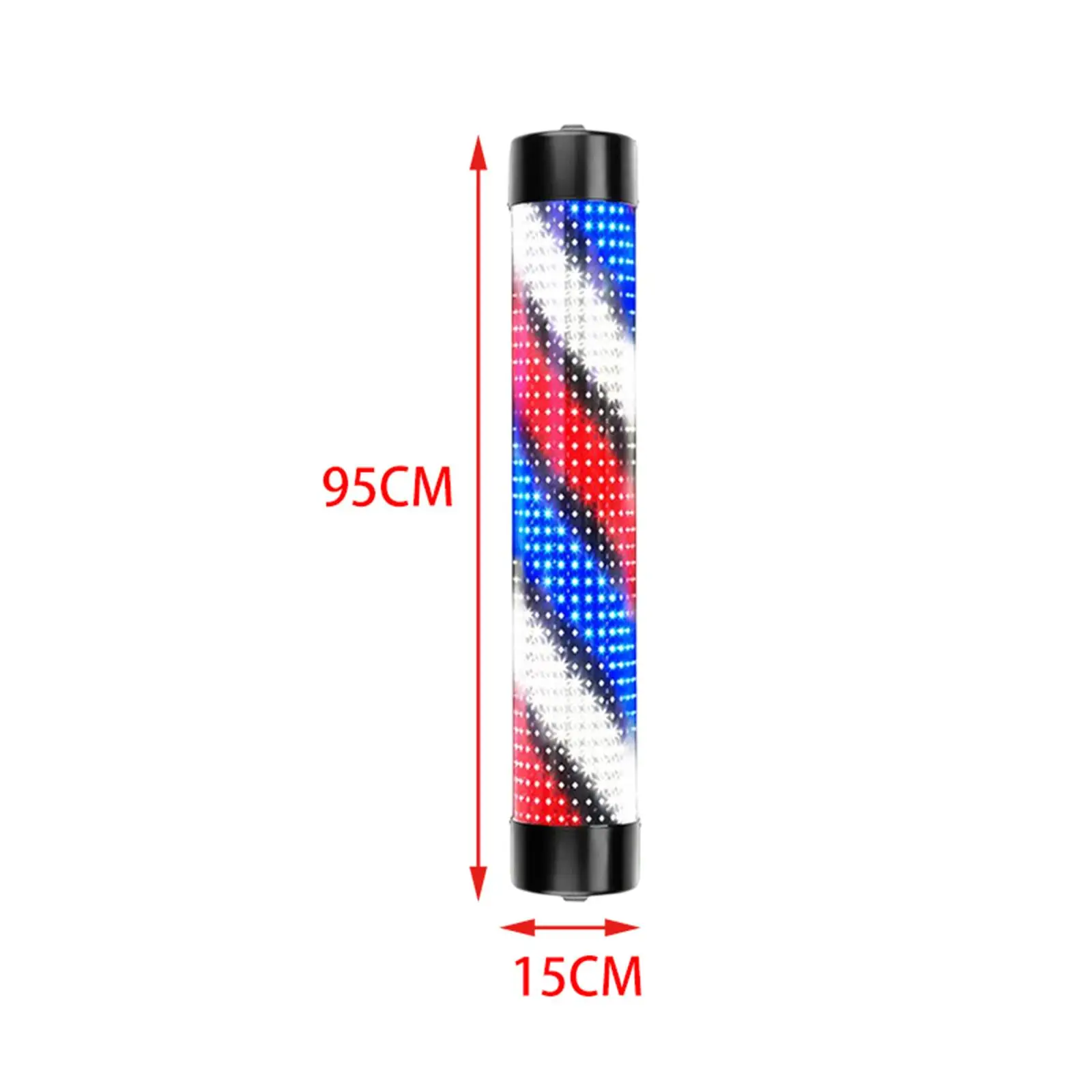 الدورية أضواء قضيب الحلاق صالون حلاقة القطب مقاوم للماء صالون الشعر داخلي علامات النيون الحائط تصفيف الشعر المشارب أضواء