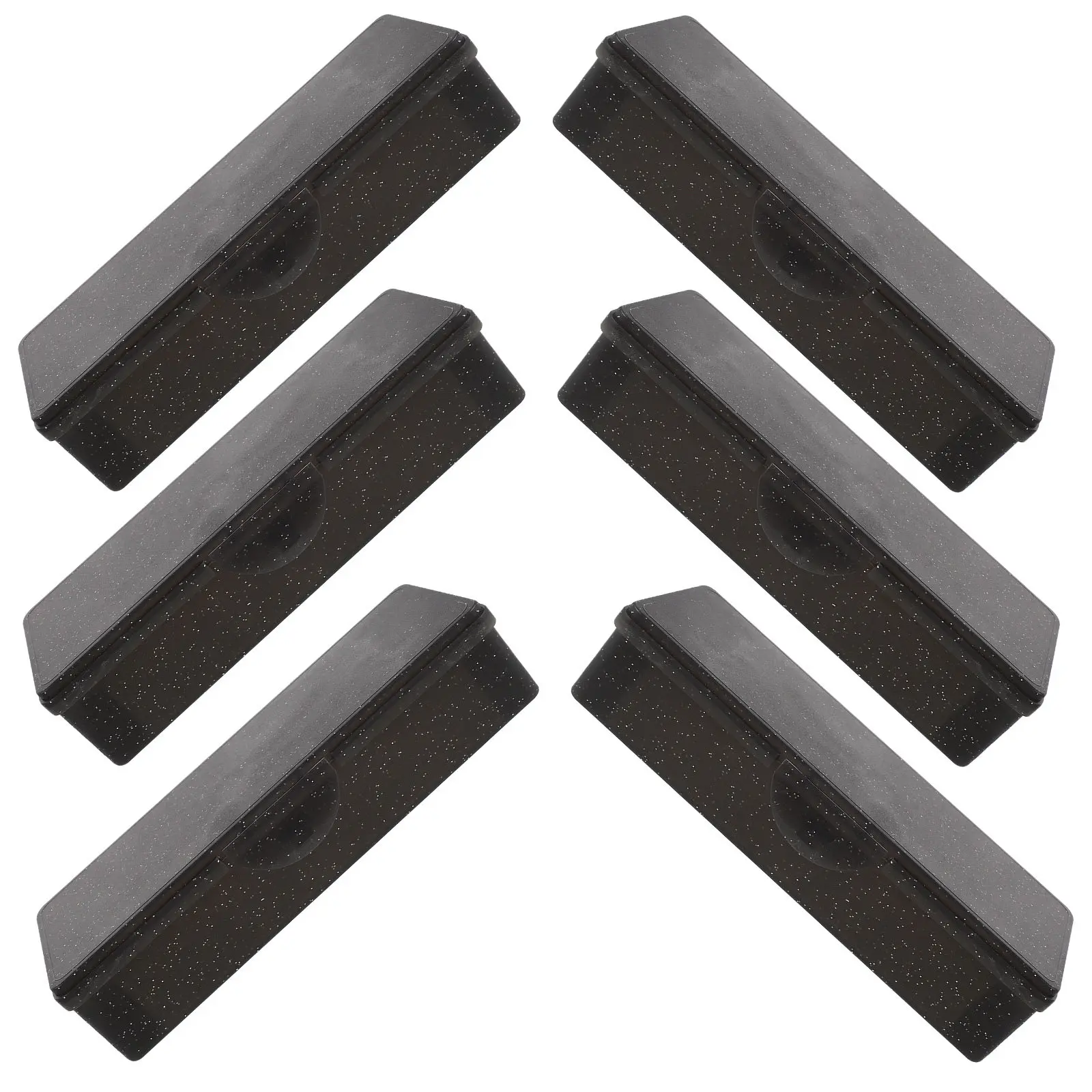 

Набор из 6 компактных портативных пластиковых органайзеров для хранения косметики, инструментов, украшений и офисных принадлежностей