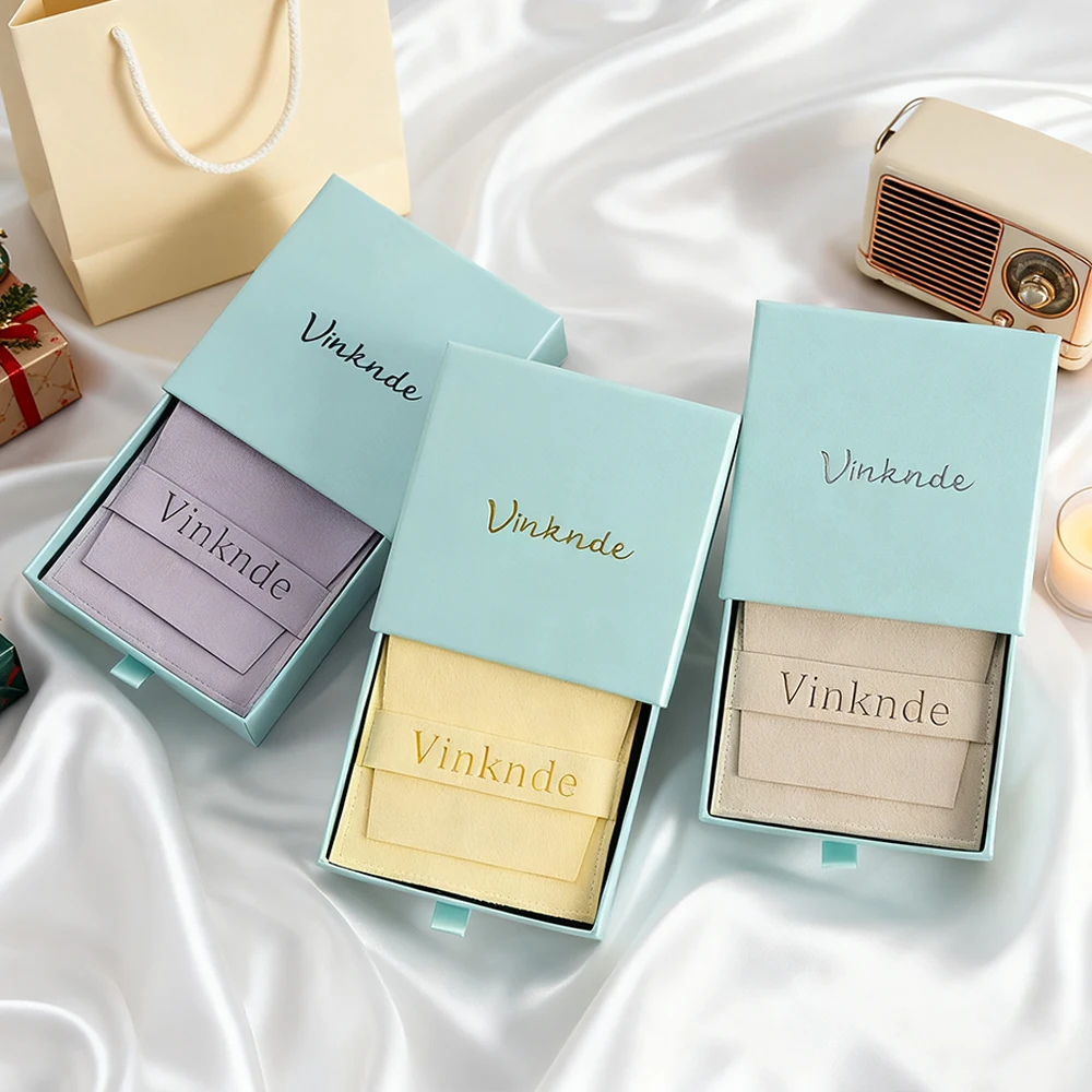 

Роскошный браслет, ожерелье, кольцо, серьги, коробка, упаковка для ювелирных изделий, чехол для рисования, индивидуальный пакет, выдвижной ящик, бумажные коробки с бархатной сумкой