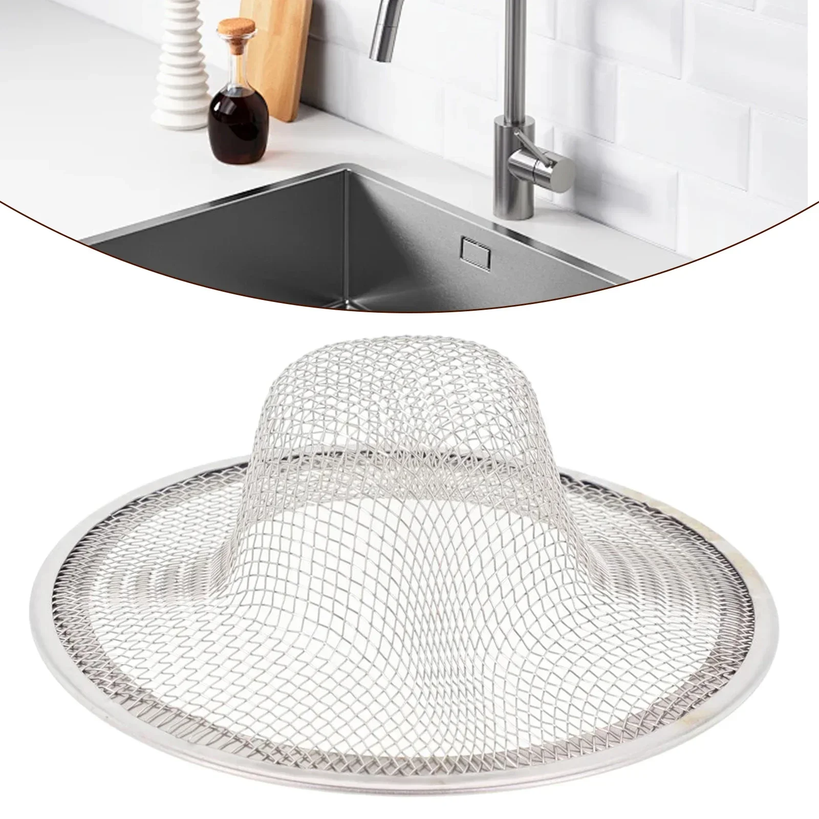 Copri tappo di scarico Accessorio Bagno Componenti bagno 5/7/9/11 cm Accessori in acciaio inossidabile Filtro Catcher capelli