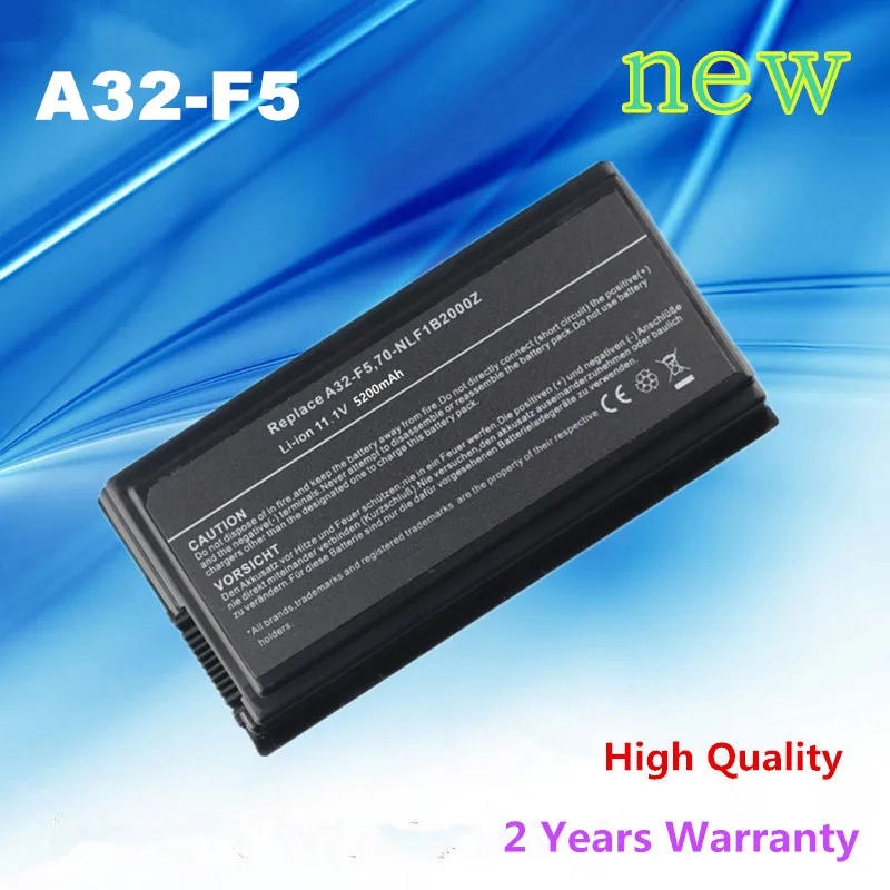 new Laptop battery for Asus F5 F55 F55A F55C F55U F55VD F5C F5Gi F5GL F5M F5N F5R F5RI F5RL F5SL F5Sr F5SR F5V  F5Z