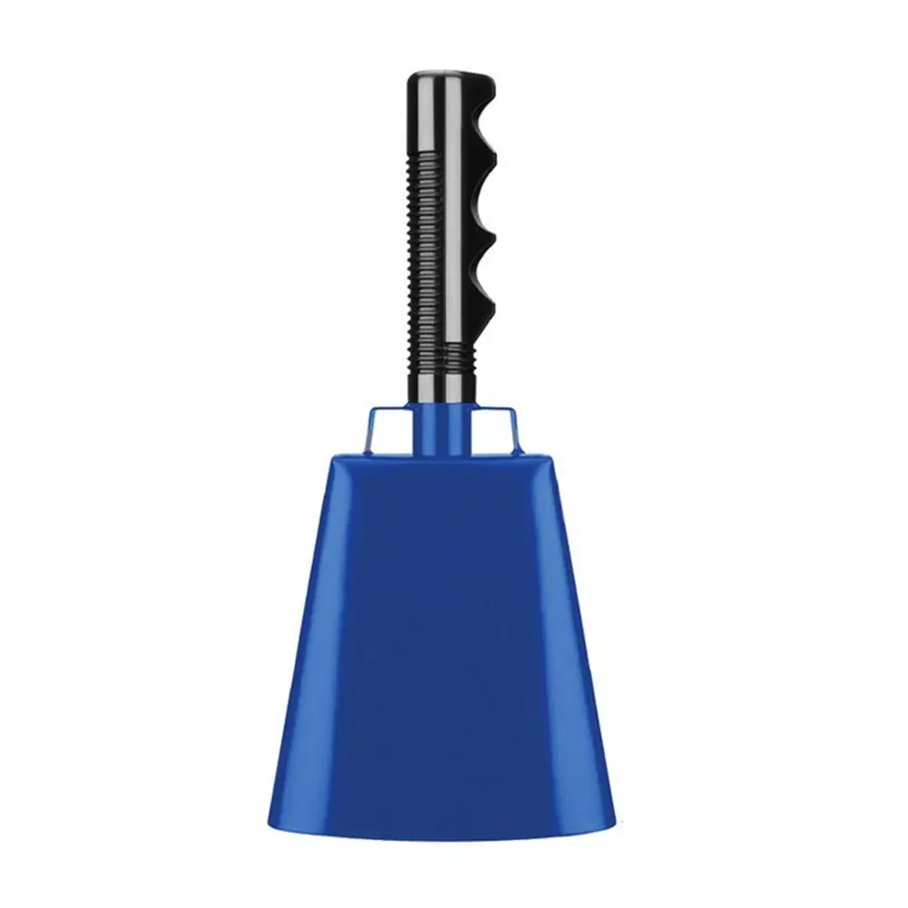 Steel Cow Bell Cow Bell Cheering Bell Cowbell For Party Sport Events Hand Percussion With Handle Musical Instruments