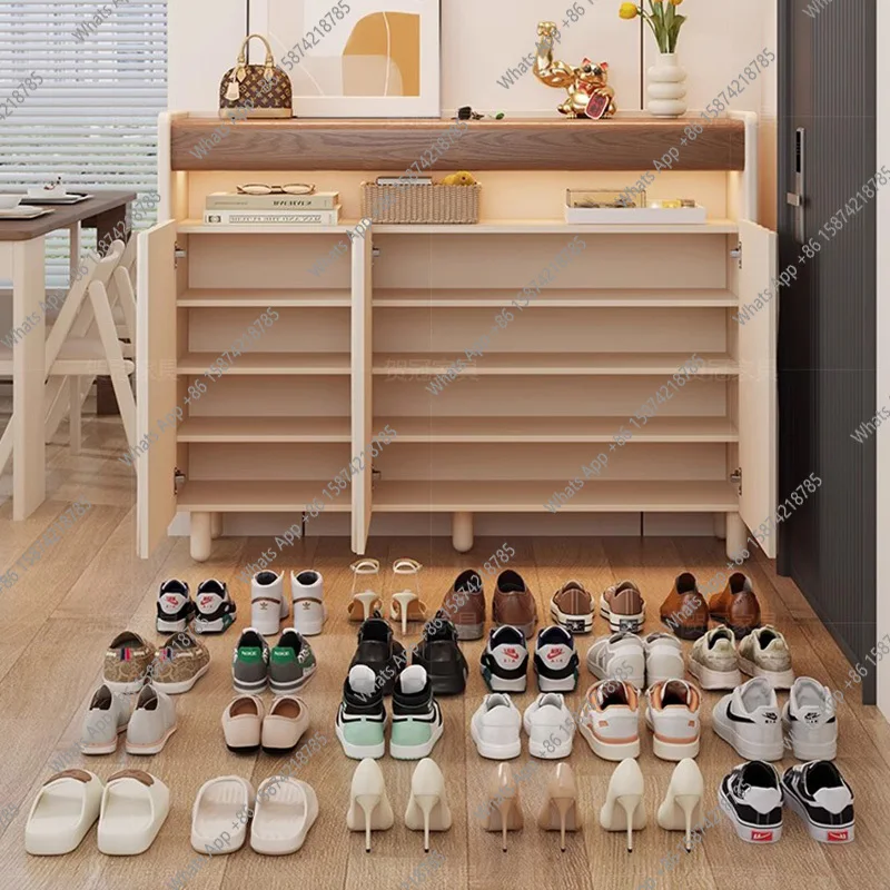 Storage Slippers Shoe Cabinet Vertical Modern Organizer Mobile Display Living Room Shoe Shelf Box Gabinete Shoemakers Furniture