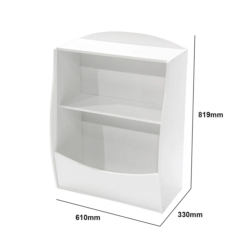 Kids Bookshelf, Toy Storage Organizer, Bookcase Footboard, Children's Toy Storage Cubby, Storage Organizer For Children's Room,
