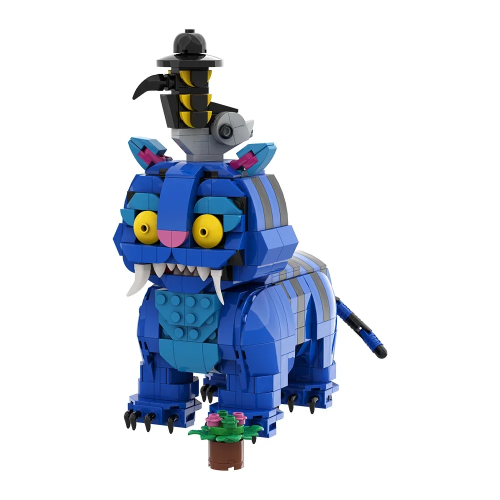 

MOC Demon Hunters Lion Crow Building Blocks Model K-POP Demon Hunters Creative Lion Crow Bricks Assembly Toys Children DIY Gifts