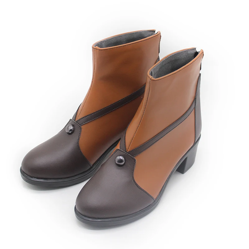 Alma – chaussures de Cosplay, bottes chasseur de monstres sauvages, chaussures fantaisie de carnaval d'halloween sur mesure