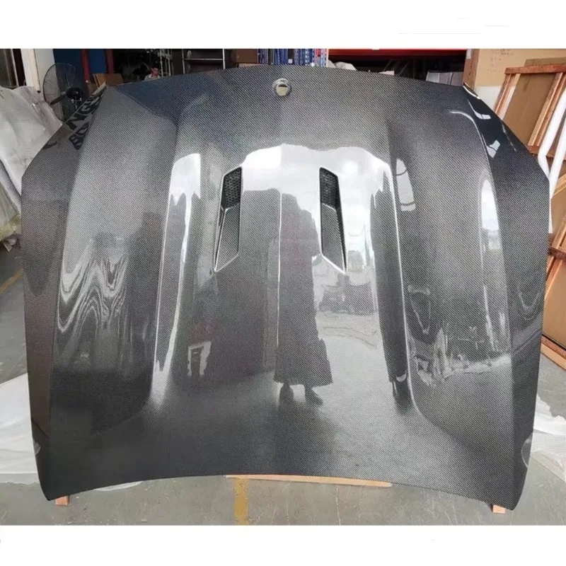 Carbon Fiber Car Bonnet Engine Hood for C Class W205  C200 C220 C260 2014-2018 Upgrade 507 Style Engine Cover