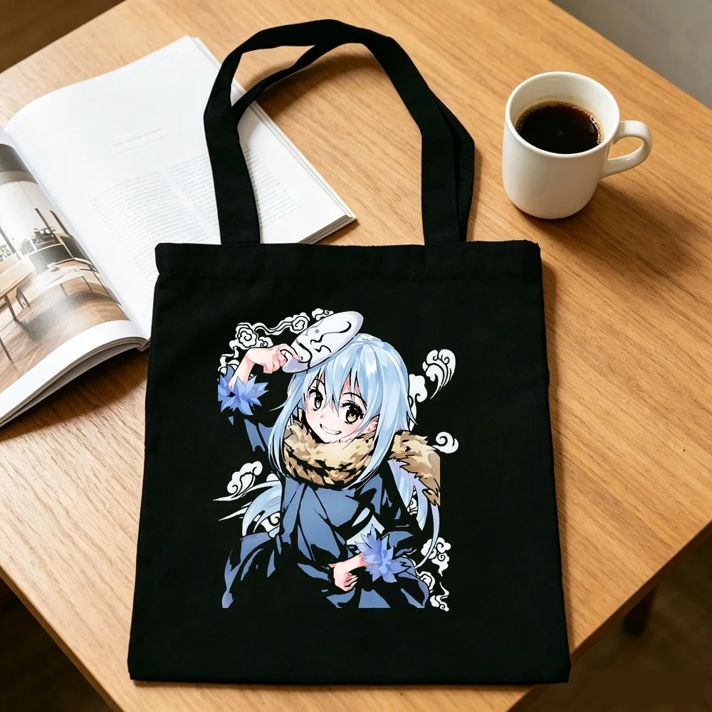 That Time i Got Reincarnated As a Slime tote bag shopping shopper bolsas de tela torba na zakupy shoulder  woman