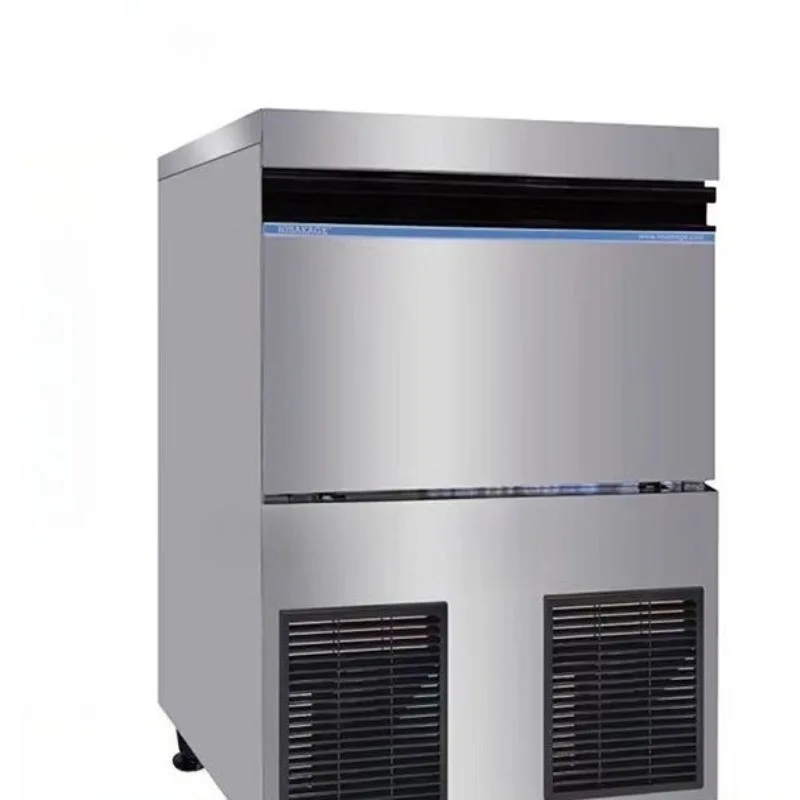 

New automatic ice machine commercial large square ice milk tea shop ice cube machine