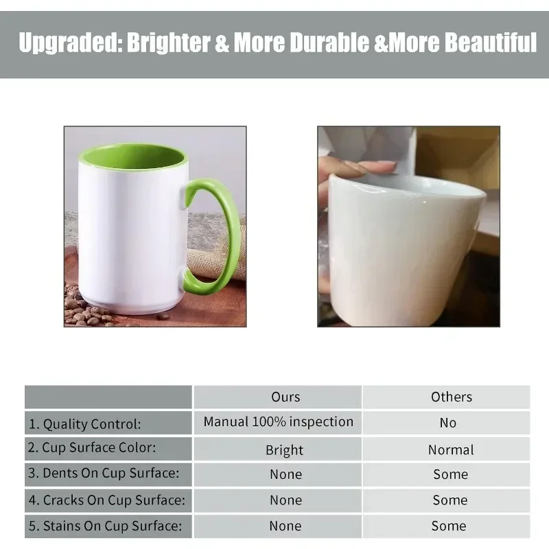 Mug 15 oz Sublimation mug Blank sublimation mug Sublimation coffee