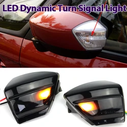 2pcs Car Side Mirror Blinker Indicator Lamp LED Dynamic Turn Signal Light for Ford S-MAX CD340 Kuga C-Max Galaxy MK3 C S Max