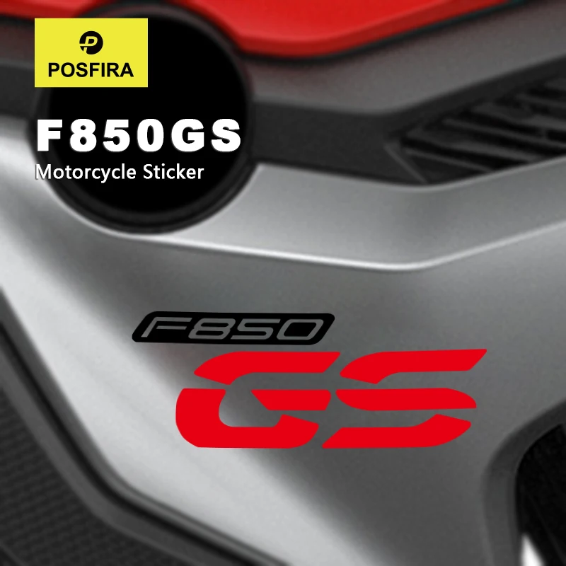 

POSFIRA Stickers Vinyl Decals for BMW F850GS Accessories F 850 F850 GS 2018-2023 2022 2021 2020 Waterproof Motorcycle Sticker