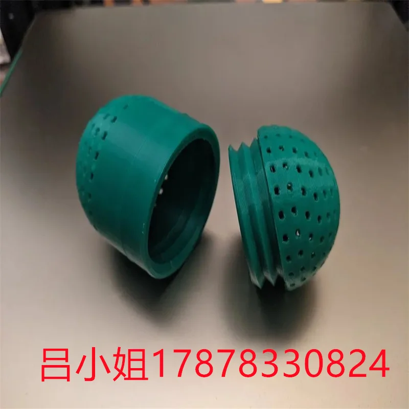 Cat toy ball hollow ball double-layer ball mint ball emits sound food dispenser 3D printing mass customization