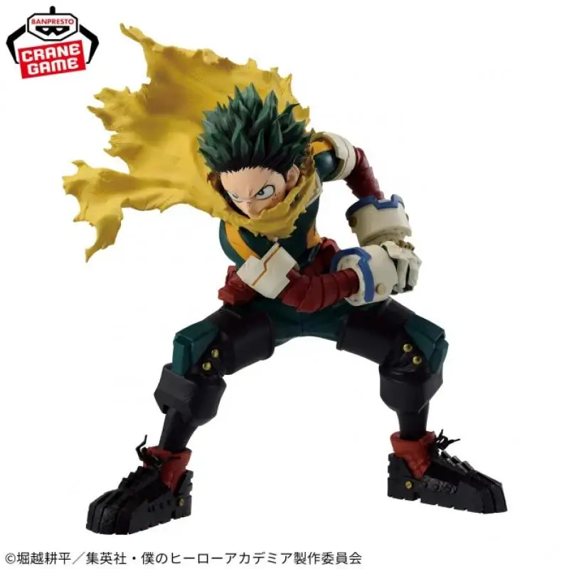 在庫ありオリジナルバンダイ僕のヒーローアカデミアマキシマティック緑谷出久フィギュアアニメ模型玩具デスクトップ装飾品装飾ギフト