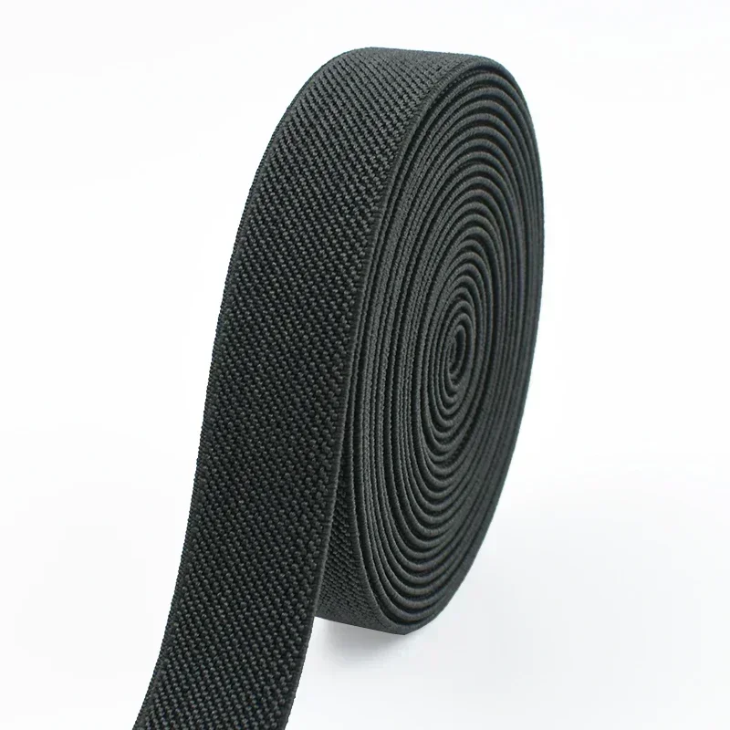 2-10Meter Meetee Elastiekjes 10Mm Elastische Band Riem Kledingstuk Jeans Taille Singels Trimmen Stretch Tape Diy naaien Accessoires