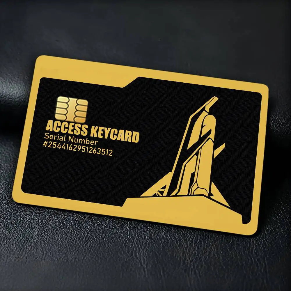 Delta Force President's Office Key Credit Decorative Card Stickers Suitable For Bank Cards Metro Transit Anti-scratch Gift 4PCS