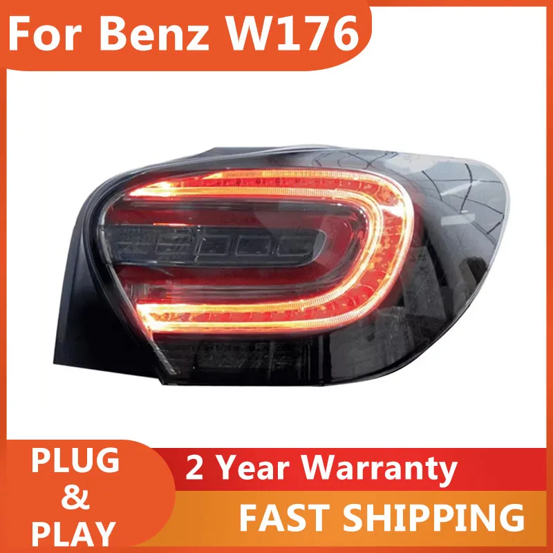 

Автомобильные аксессуары для Mercedes-Benz W176, задний фонарь для A180 A200 A220 A260, задний фонарь, задний DRL, противотуманный тормоз, указатель поворота, задний ход