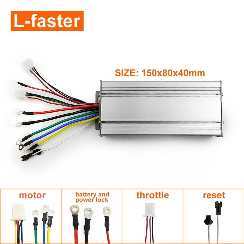 48V 2000W Brushless Electric Trike Motor 4WD