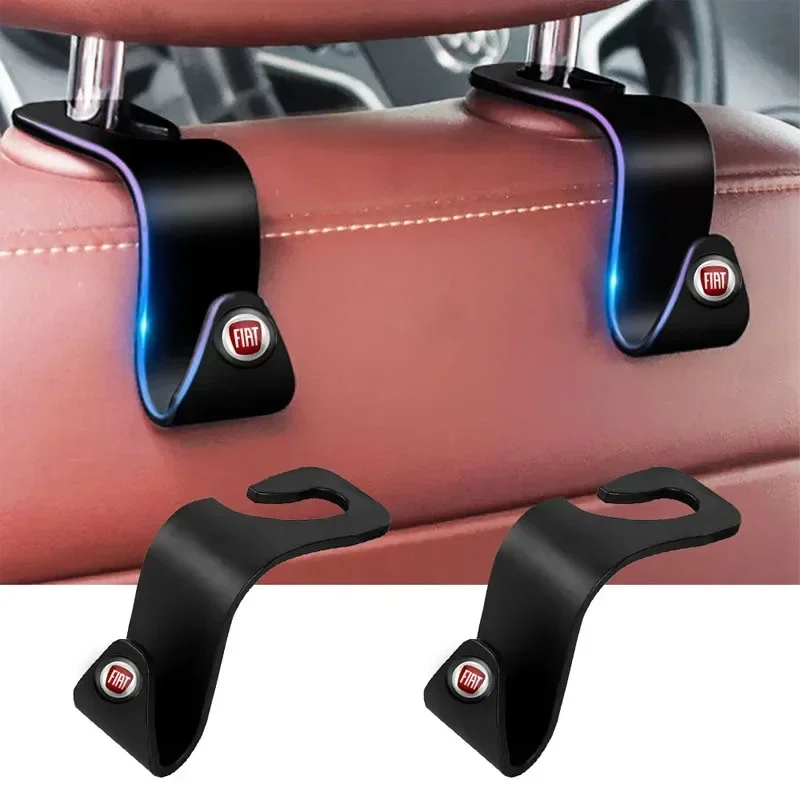 For Fiat 500 600 Tipo Punto stilo Freemont Cross Coroma Pand Car Seat Back Hook High Quality Seat storage hook Accessories