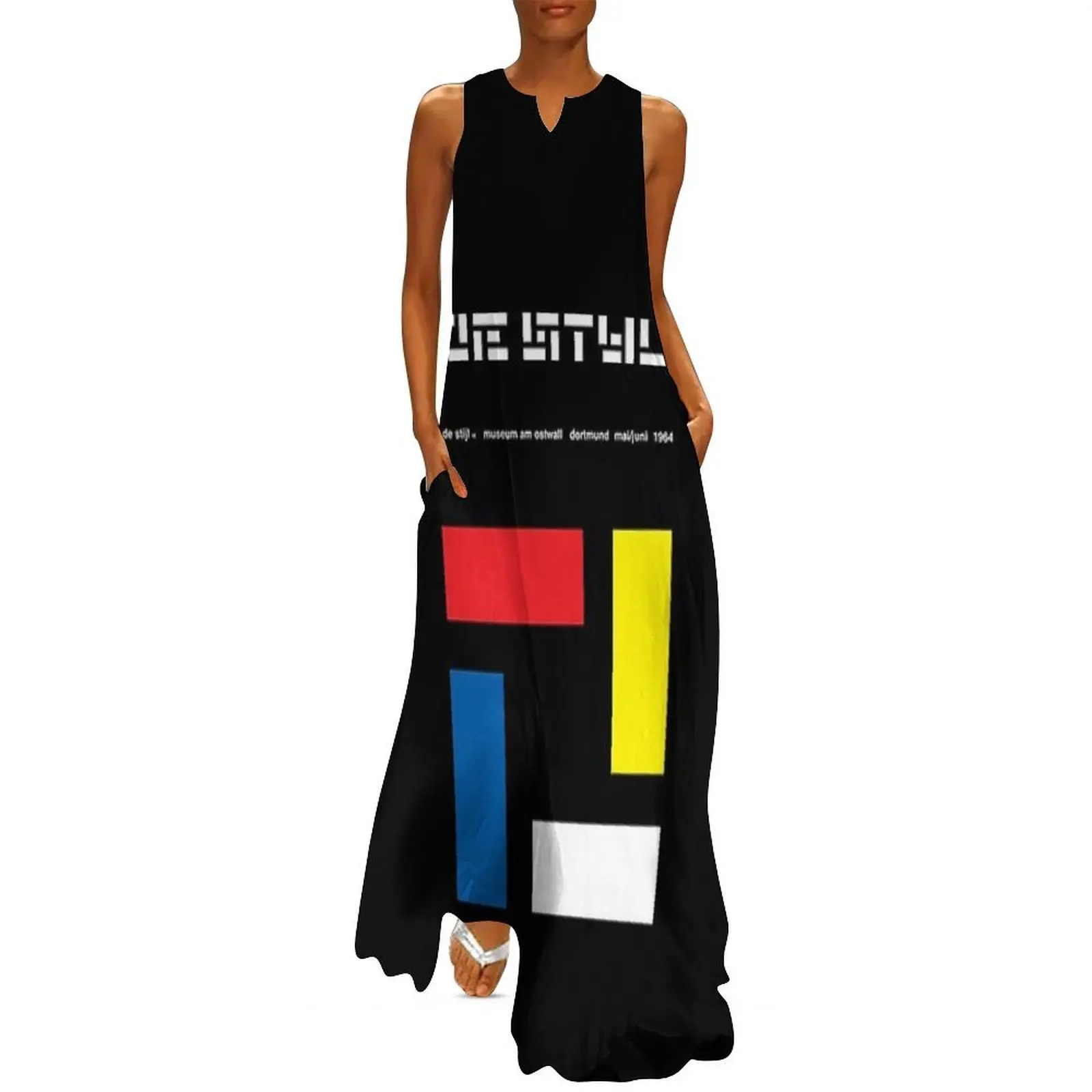 

DeStijl#2 Long Dress Women dresses summer luxury woman party dress Dance dresses women's evening dresses