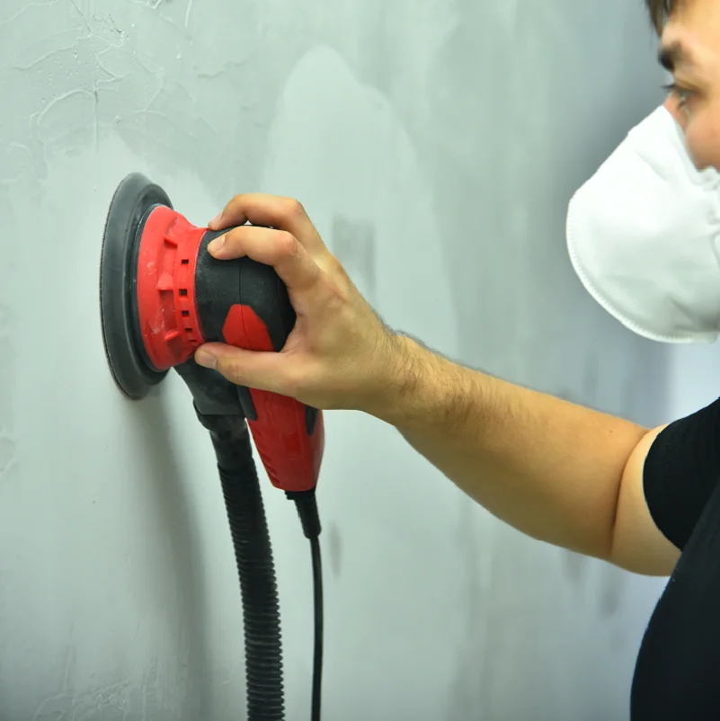 Random Orbital Mini Sander 5mm Wood Brush Floor Drywall Sander Brushless Variable Speed Sanders For finishing Corners Car