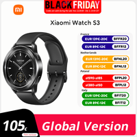 Global Version Xiaomi Watch S3 1.43” AMOLED AII -New MIUI Watch OS 486mAh battery Advanced health detection