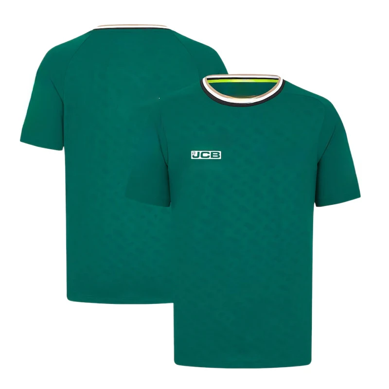 

Summer Men's Sports Casual Racing Suit Loose Oversized Breathable Sweat Wicking Shirt Round Neck Comfortable And Fashionable Top