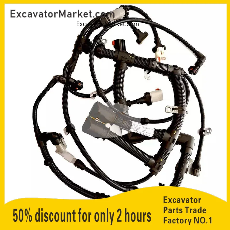 

Excavator Parts Excavator Parts 4939039 6754-81-9520 For Komatsu PC200-8MO 6D107 QSB6.7 Engine Harness Cable Circuit