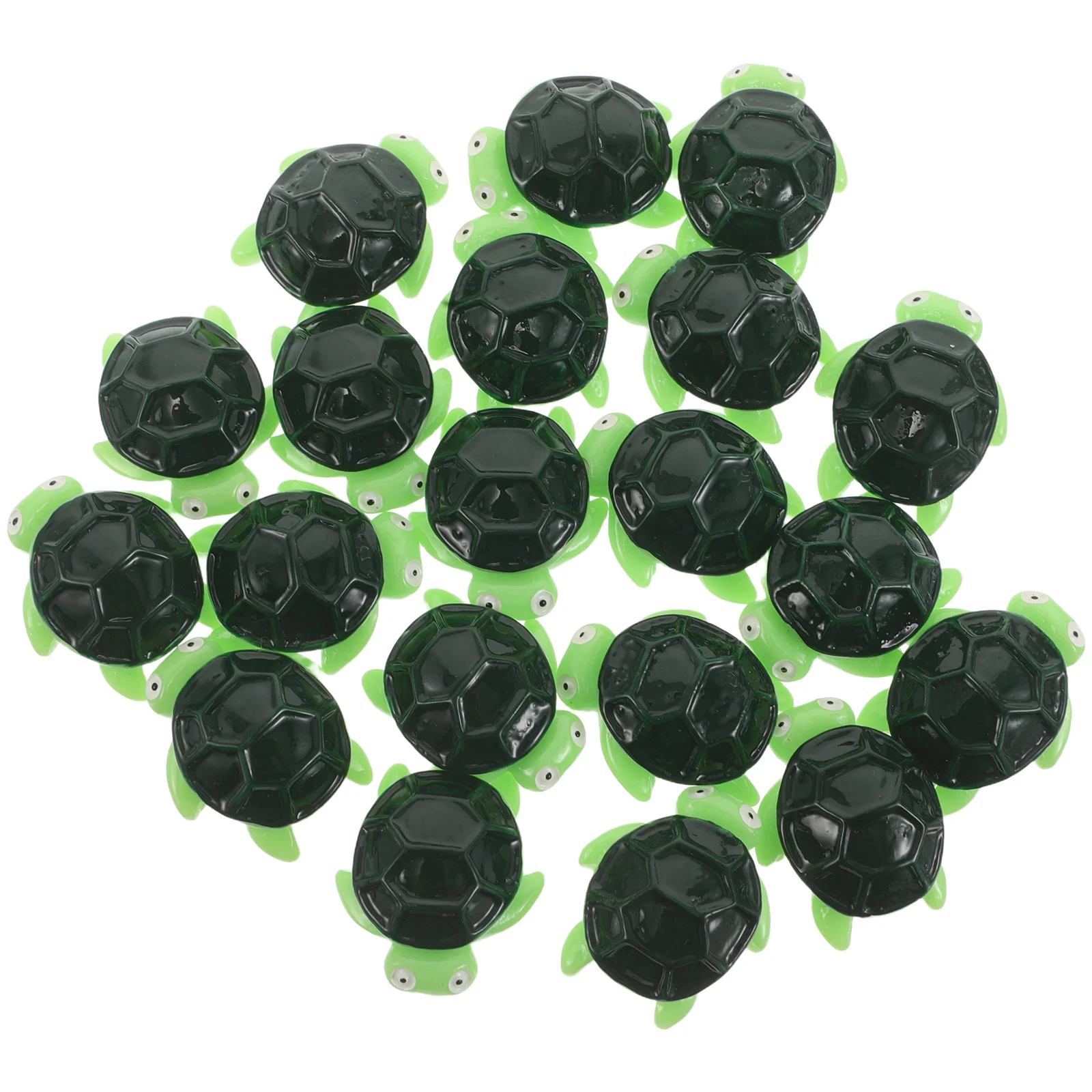 20 قطعة ديكور المناظر الطبيعية الصغيرة الراتنج السلاحف البحرية التماثيل الصغيرة المحيط تماثيل حيوانات لحوض السمك تررم حديقة مكتب