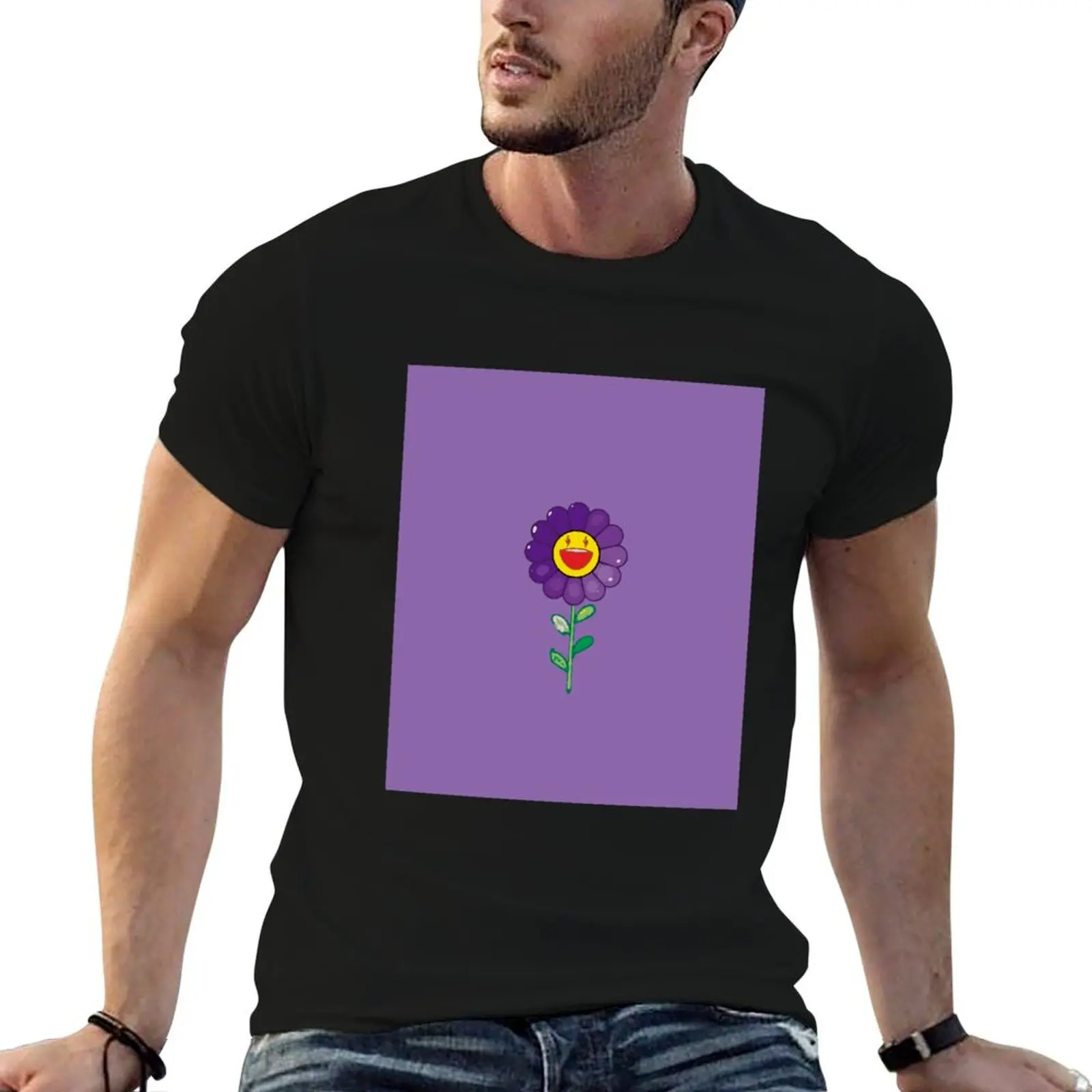 Camiseta J Balvin Colores Morado para hombre, camisetas 100 por ciento de algodón, camisetas de diseñador de anime, camiseta oversize