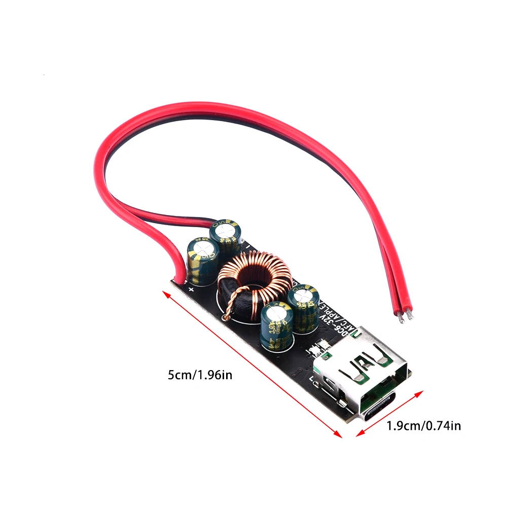 QC4.0 QC3.0 USB Type-C Quick Charge Module 6-32V Step Down Buck Boost Charging Board For Huawei SCP/FCP Apple PD Qualcomm