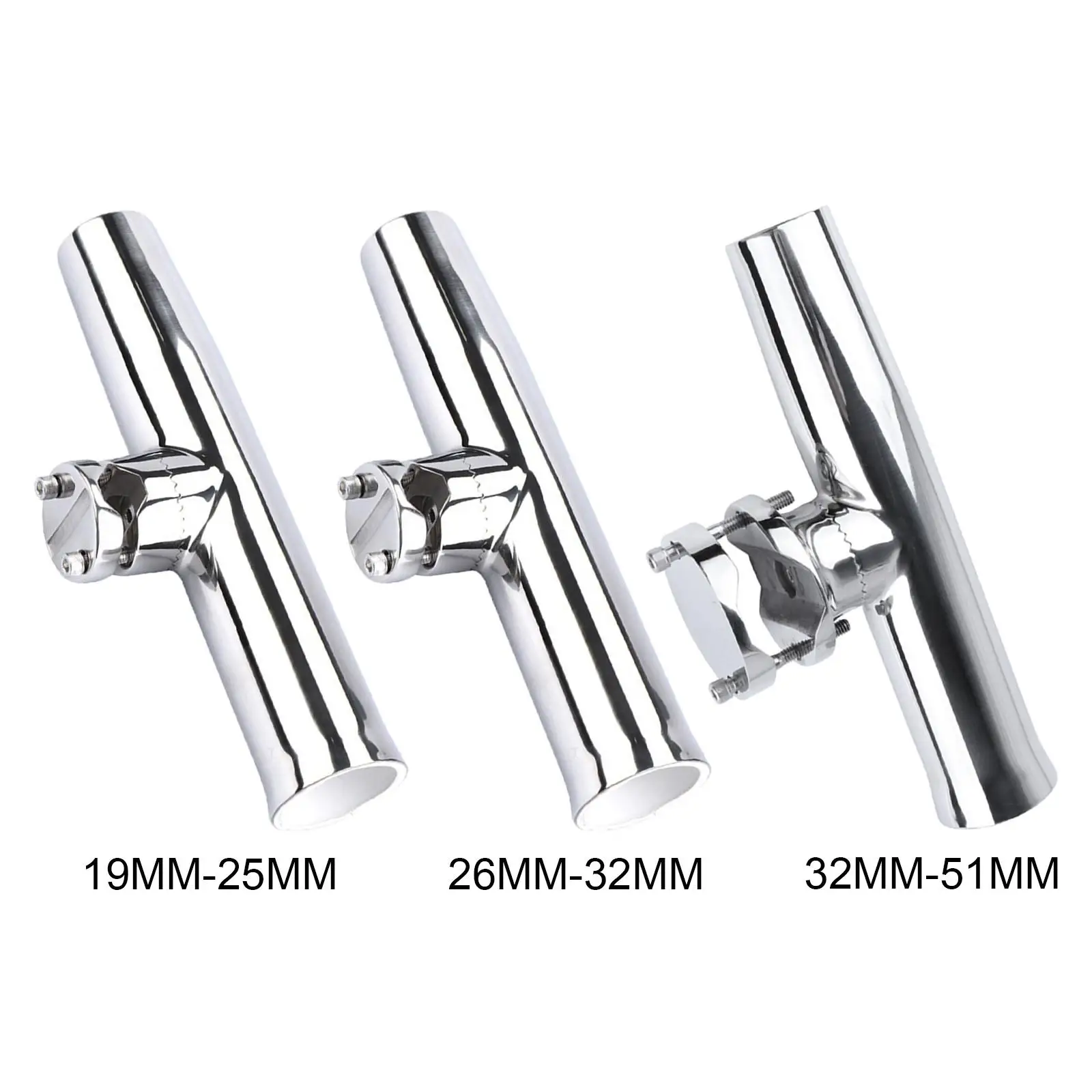 

Fishing Rod Holders for Boat Rail,Stainless Steel Rod Holder Clamp on Rail,for Marine Boat,Fishing Boat